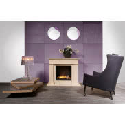Kominek elektryczny z efektem Opti-Myst Albany