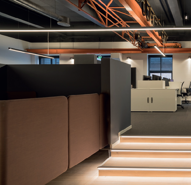 Oświetlenie stopni schodowych. PXF Lighting Oświetlenie stopni schodowych. PXF Lighting